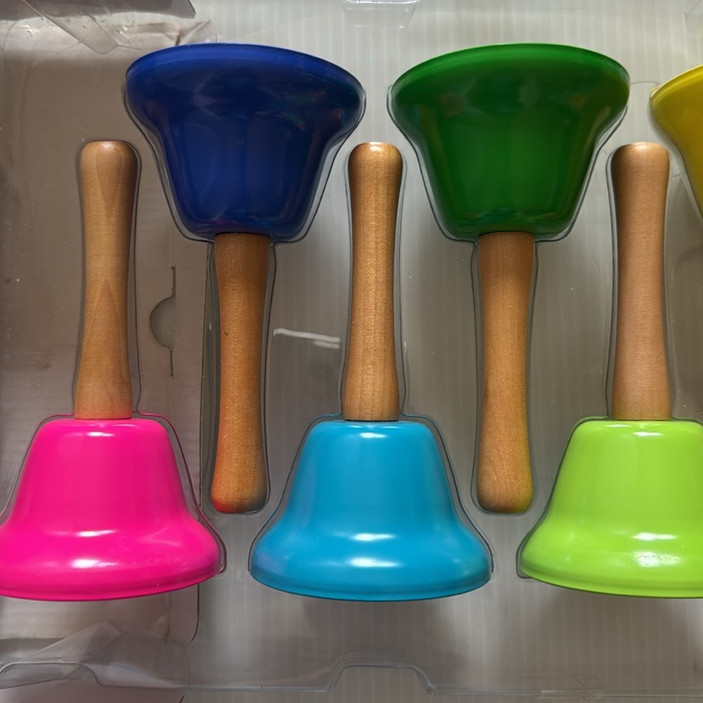 Pottery Barn Kids Tone Bells Set of 8 - Multicolor - Picture 5 of 10